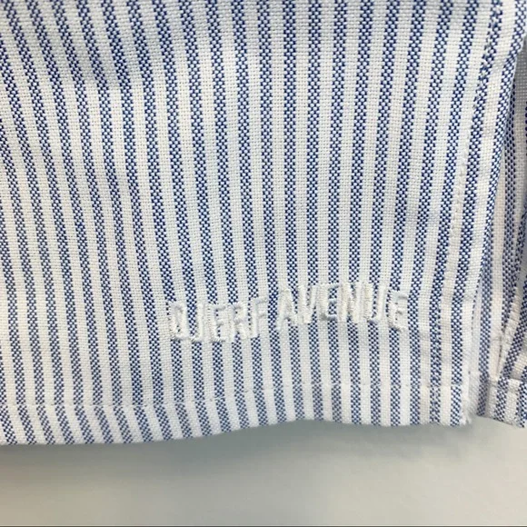 Djerf Avenue Breezy Short Blue Stripe Medium - Picture 7 of 10